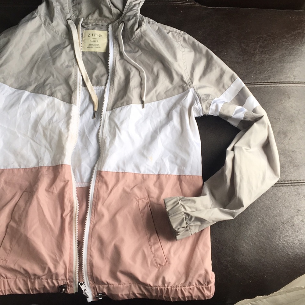 Zine windbreaker jacket